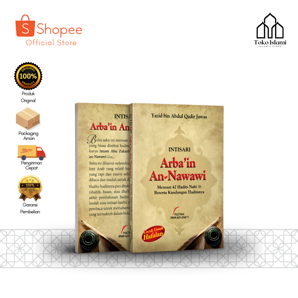 INTISARI ARBAIN AN NAWAWI PENERBIT PUSTAKA IMAM ASY SYAFII