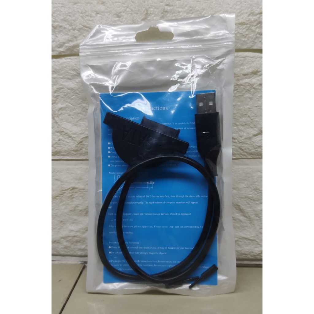 Kabel USB to 13 Pin Mini Sata Slimline