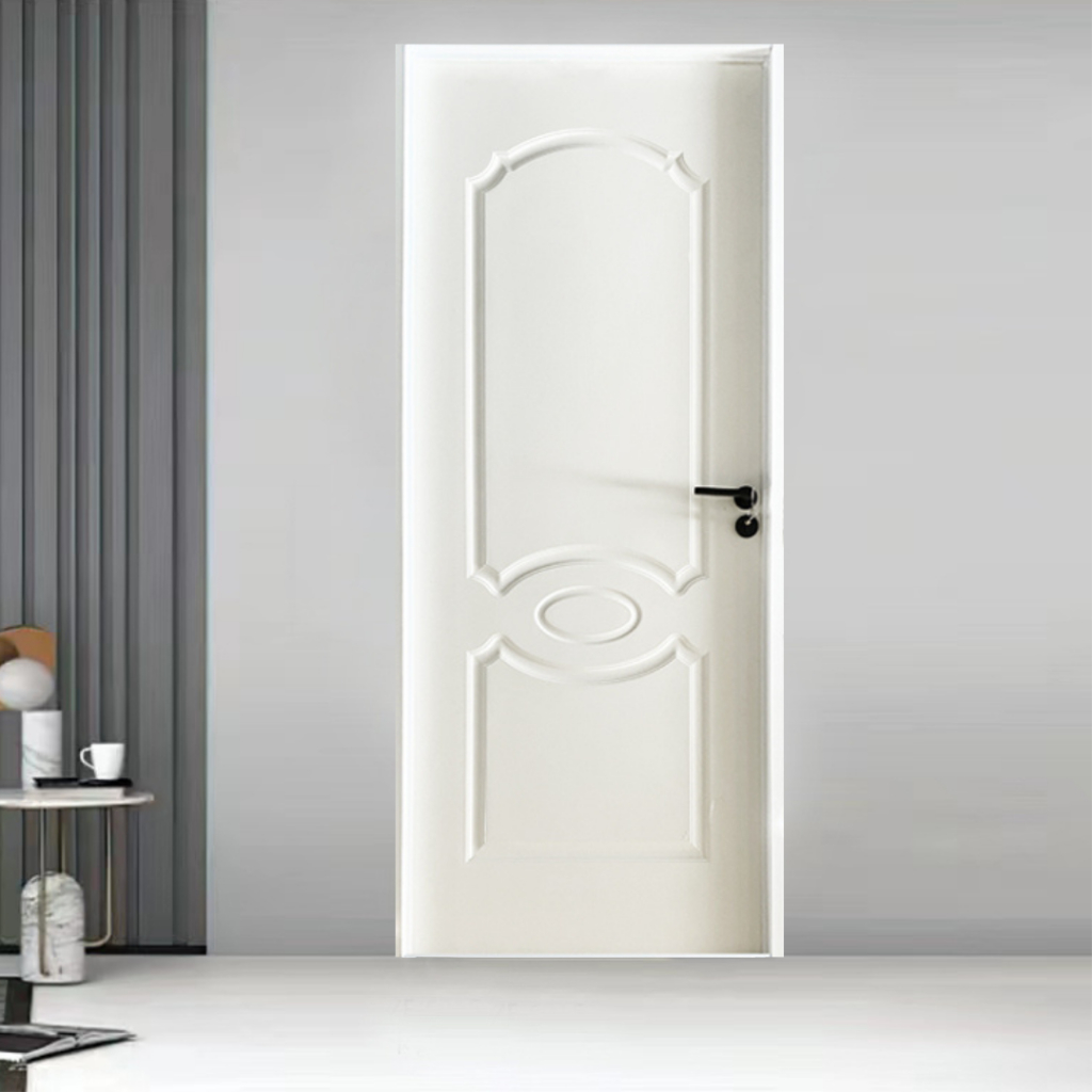 PINTU RUMAH / PINTU KAYU FULLSET KUSEN + HANDLE /  PINTU KAYU MINIMALIS