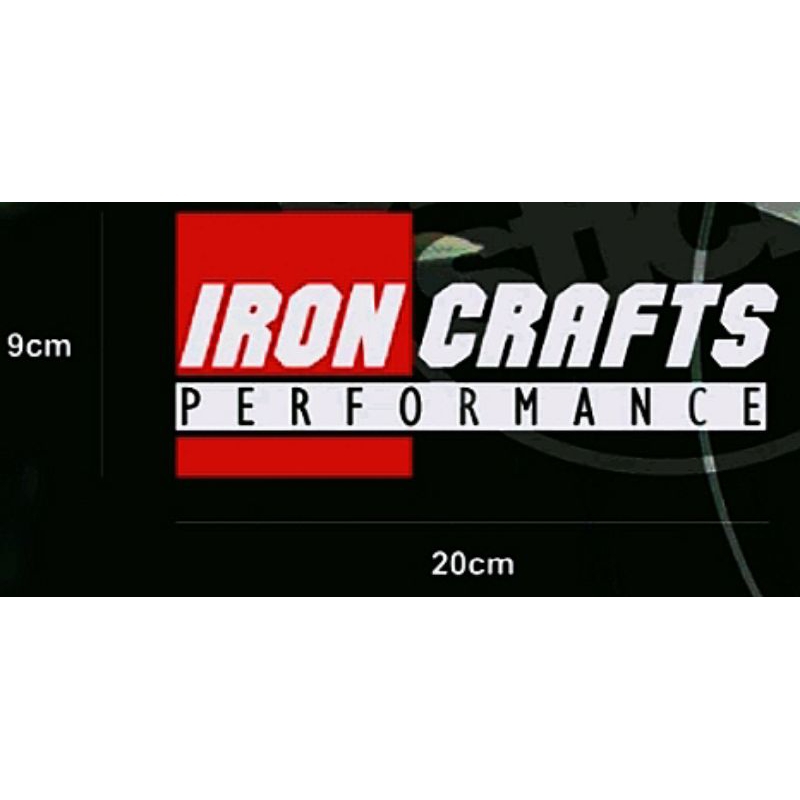 

stiker cuting edisi iron crafts