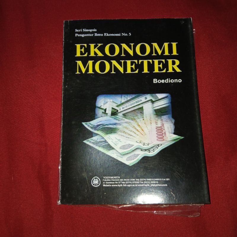 

Preloved Buku Ekonomi Moneter Boediono