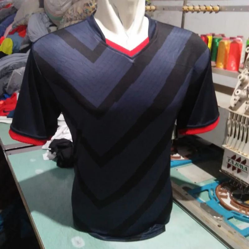 Jersey Bola Futsal Olahraga Setelan Dewasa Polos