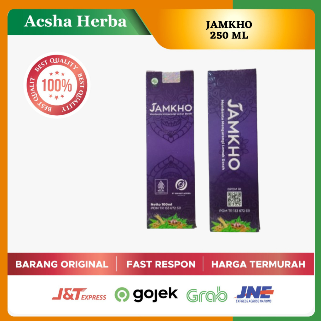 

Jamkho Jamu Kolesterol Minuman Herbal Menurunkan Kolestrol Original