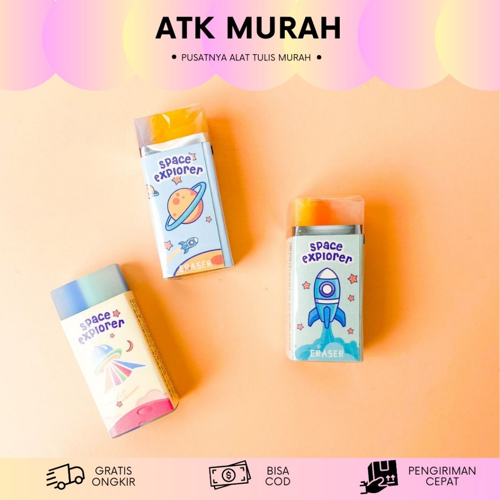 

ERASER HAPUSAN KOTAK MINI ASTRONOT ER-1219 ALAT KANTOR TERJANGKAU COD LUCU IMUT