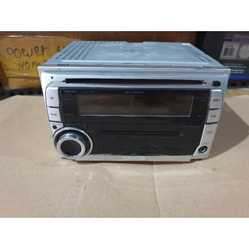 head unit original ex daihatsu terios kenwood dpx-mp3110 second bekas jamin normal siap pakai