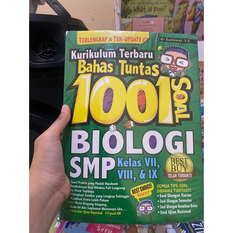 bahas tuntas 1001 soal biologi SMP kls VII, VIII, IX