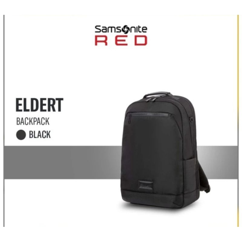 Samsonite Eldert Backpack Tas Pria dan Wanita Kasual Original