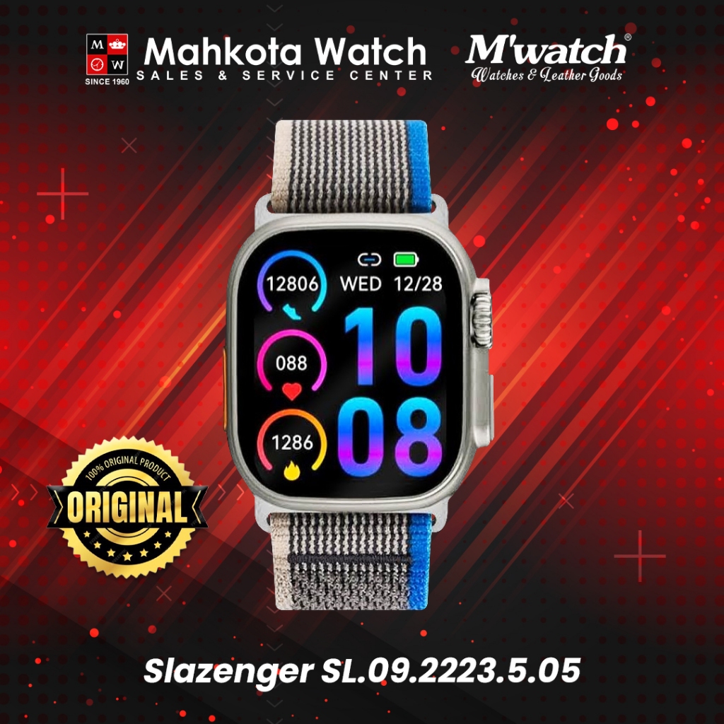 JAM TANGAN PRIA Slazenger Slazenger SL.09.2223.5.05 ORIGINAL