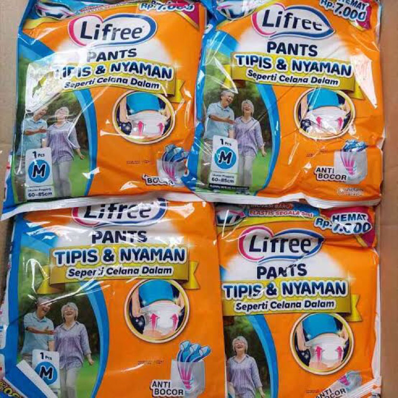 Lifree pampers renceng M1 TERMURAH