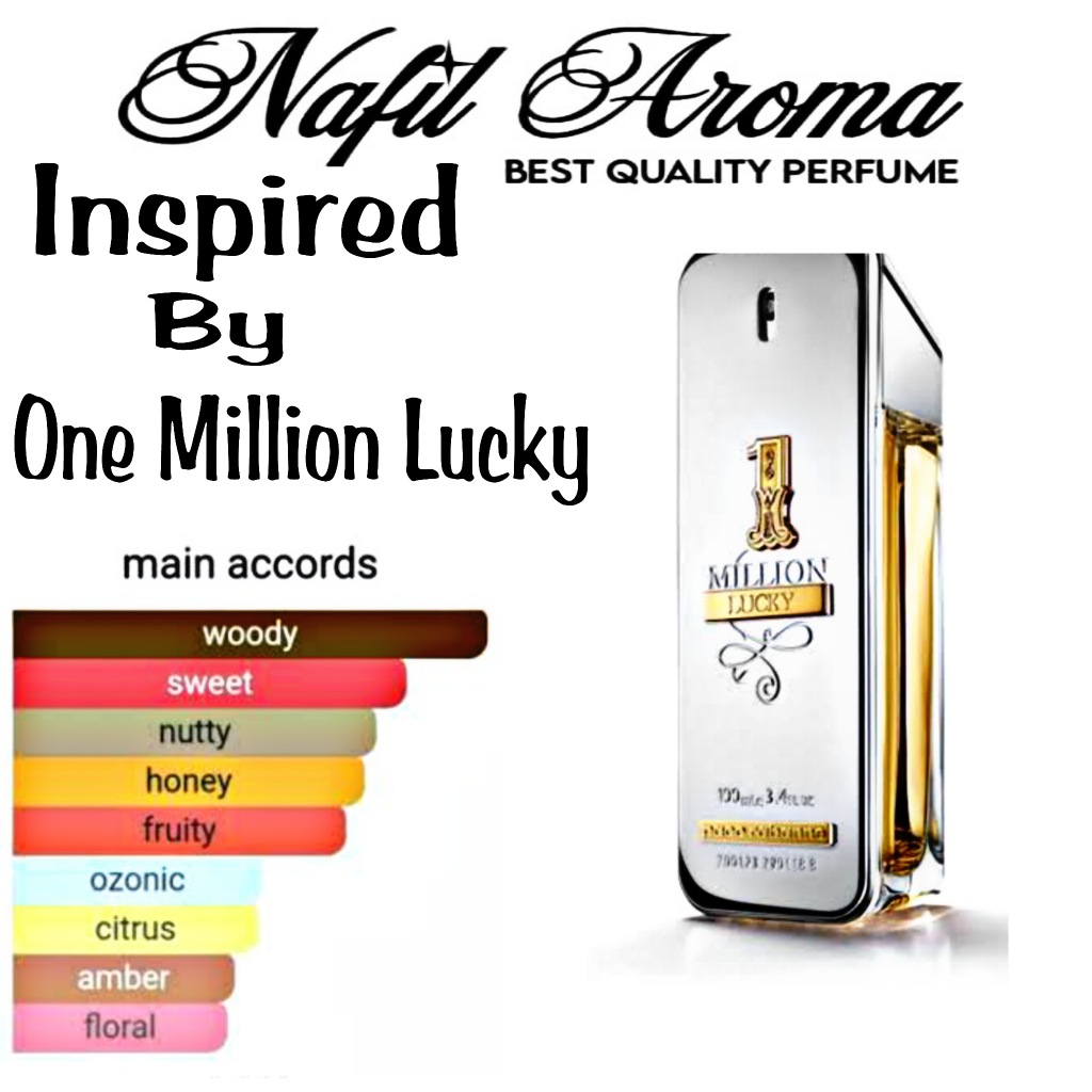 NA 30ML 50ML 100ML / INSPAIRED MILLION LUCKY KUALITAS PERBANDINGAN 2:1 PARFUM REFIL TAHAN LAMA