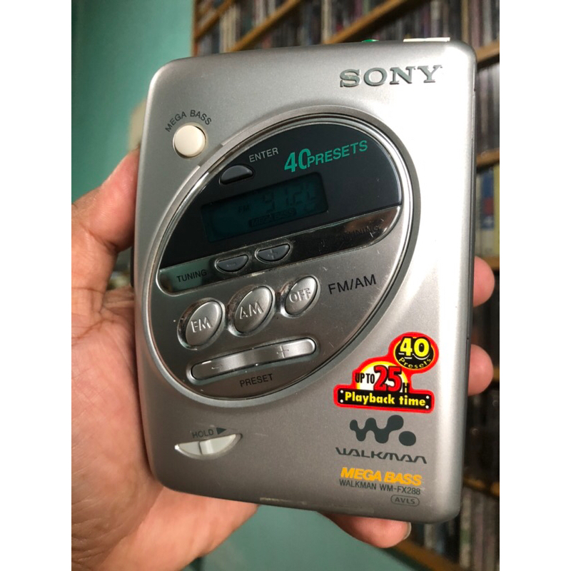 Walkman Sony WM-FX288 (seperti baru)