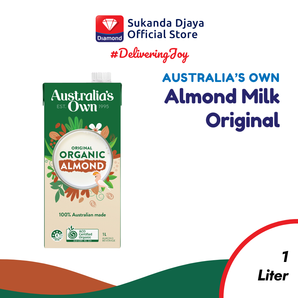 

Australia's Own Organic Almond Milk 1L