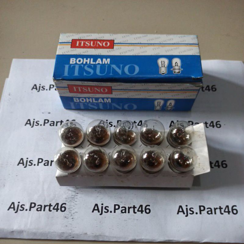 Bohlam sein kaki 1 lampu kecil 12V 10W bolam putar engkel besar bolam reting