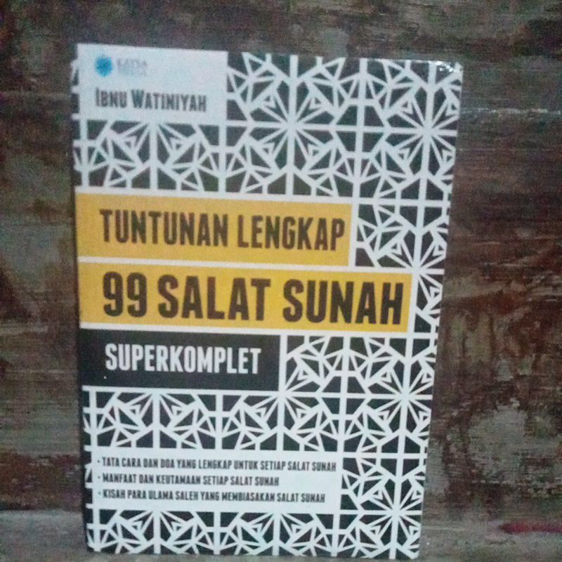 BUKU TUNTUNAN LENGKAP 99 SALAT SUNAH SUPERKOMPLET