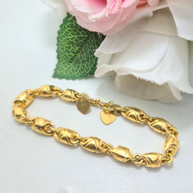 Gelang Kapsul 10 Gram Emas Muda