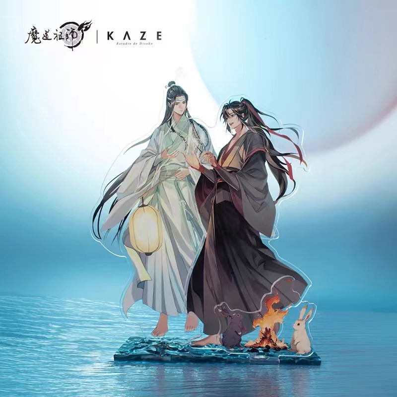 [READY STOCK] MDZS x KAZE 60cm acrylic standee plus wei wuxian & lan wangji limited 300pcs lanzhan w