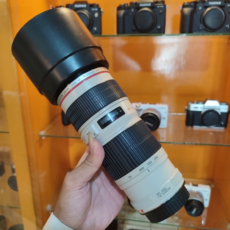 CANON EF 70-200mm F4 L USM - Lensa Tele Canon L Series Second