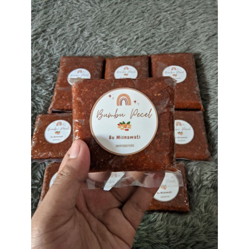 

BUMBU PECEL HOMEMADE 125gr/BUMBU PECEL RUMAHAN/SAMBEL PECEL MURAH/BUMBU KACANG
