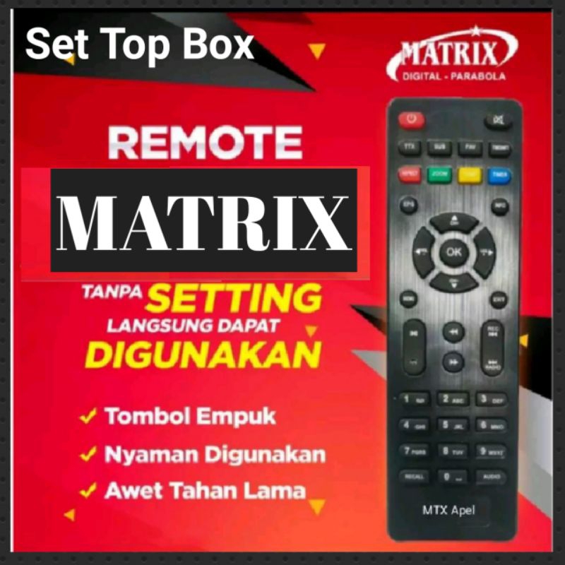 Remote STB MATRIX Remot stb Matrix