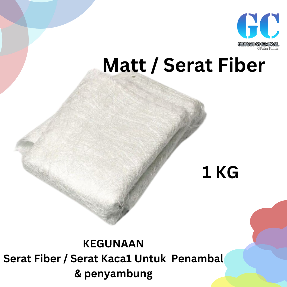 MATT / FIBERGLASS / SERAT FIBER 1KG