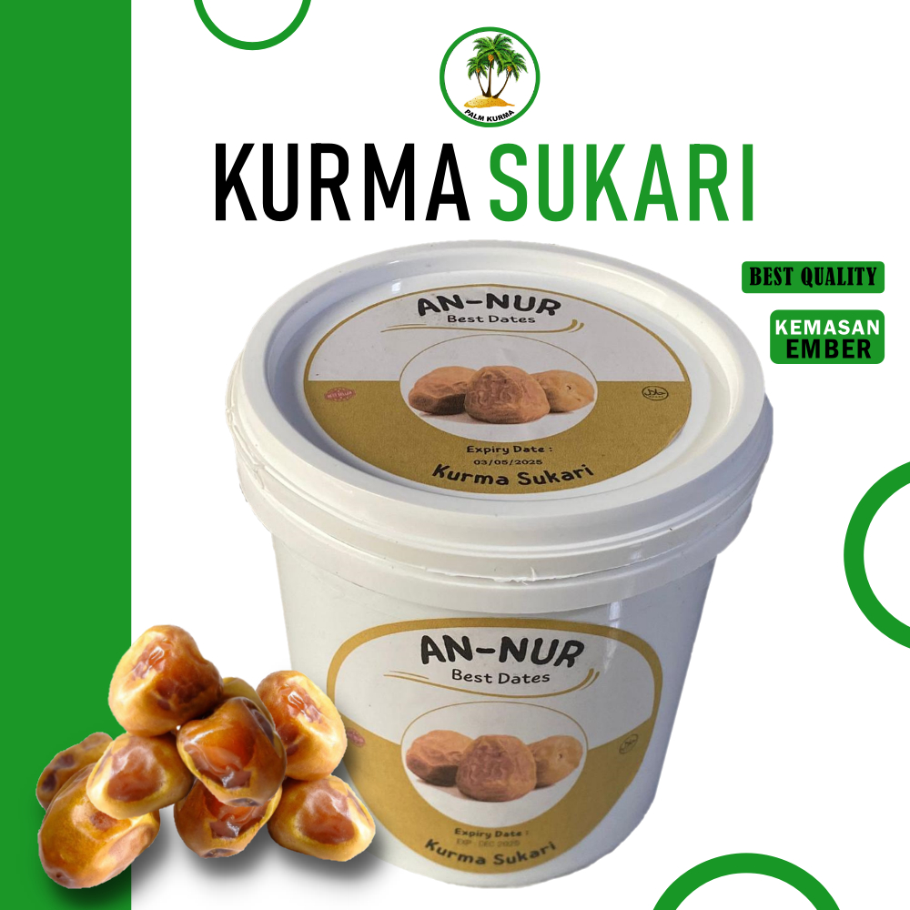 

KURMA SUKARI EMBER/Kurma Sukari AN-NUR/kurma sukari premium