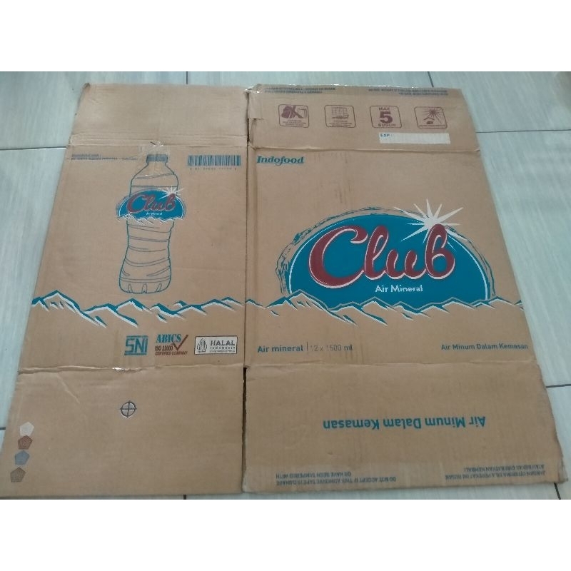 

Kardus bekas club 1500ml