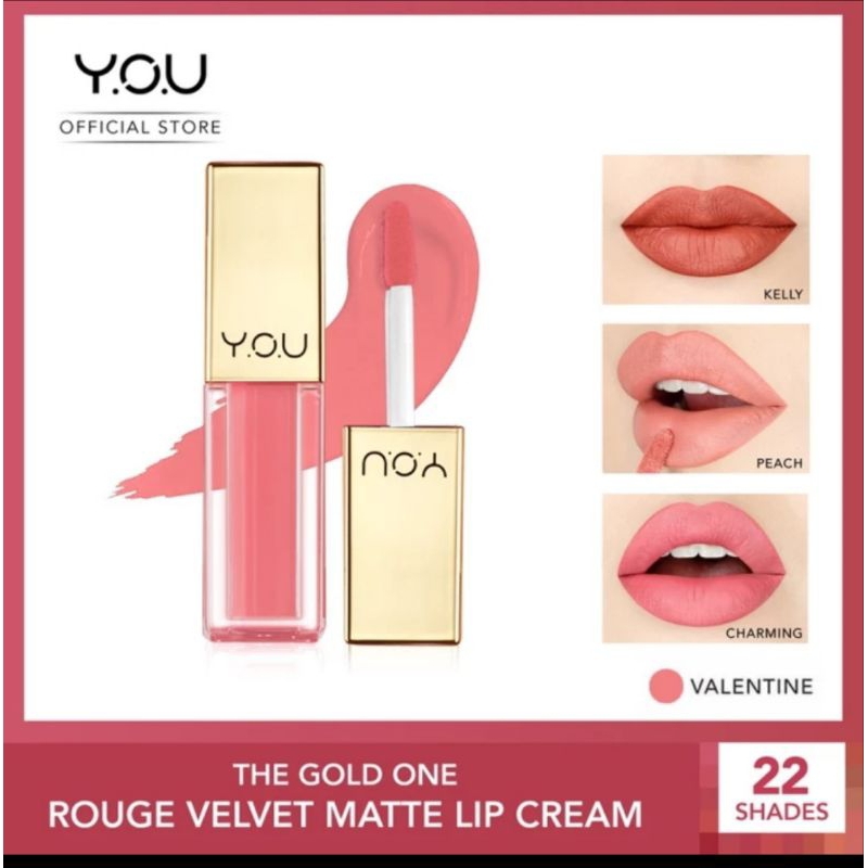 YOU Rouge Velvet lip cream