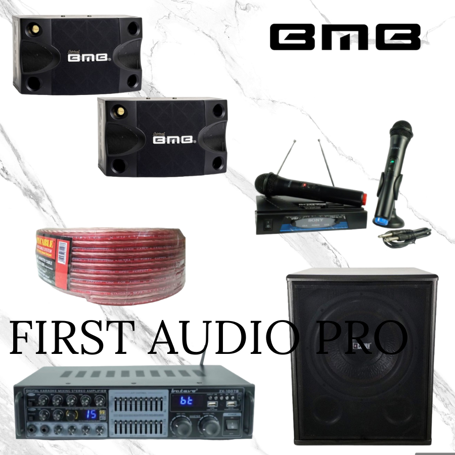 Paket karaoke 13 BMB cs252v + Ampli Betavo ZX1007B + Sub Carman 12in CM1222A