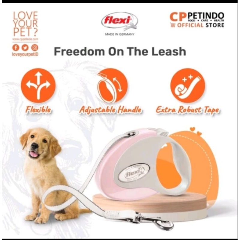 CPPETINDO Flexi Dog Leash Style Tape