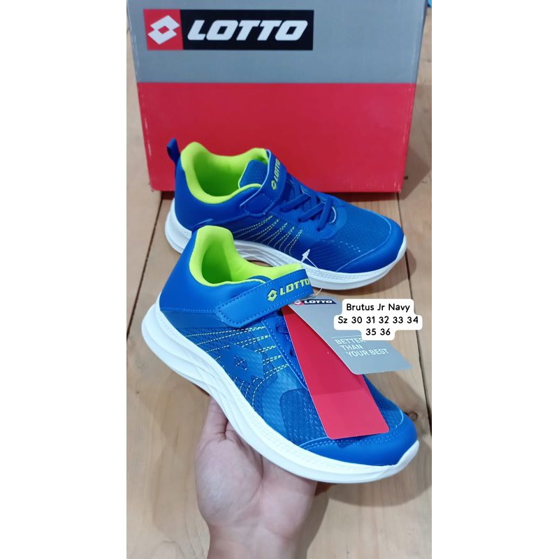 Sneakers Anak Original Brand Lotto