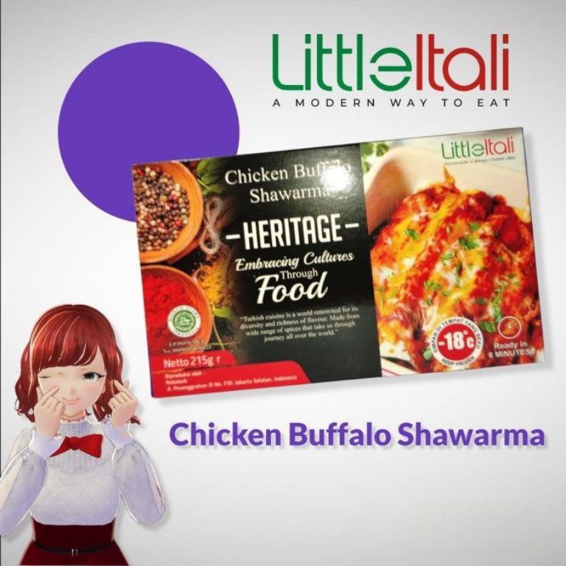 

Chicken Buffalo Shawarma LittleItali