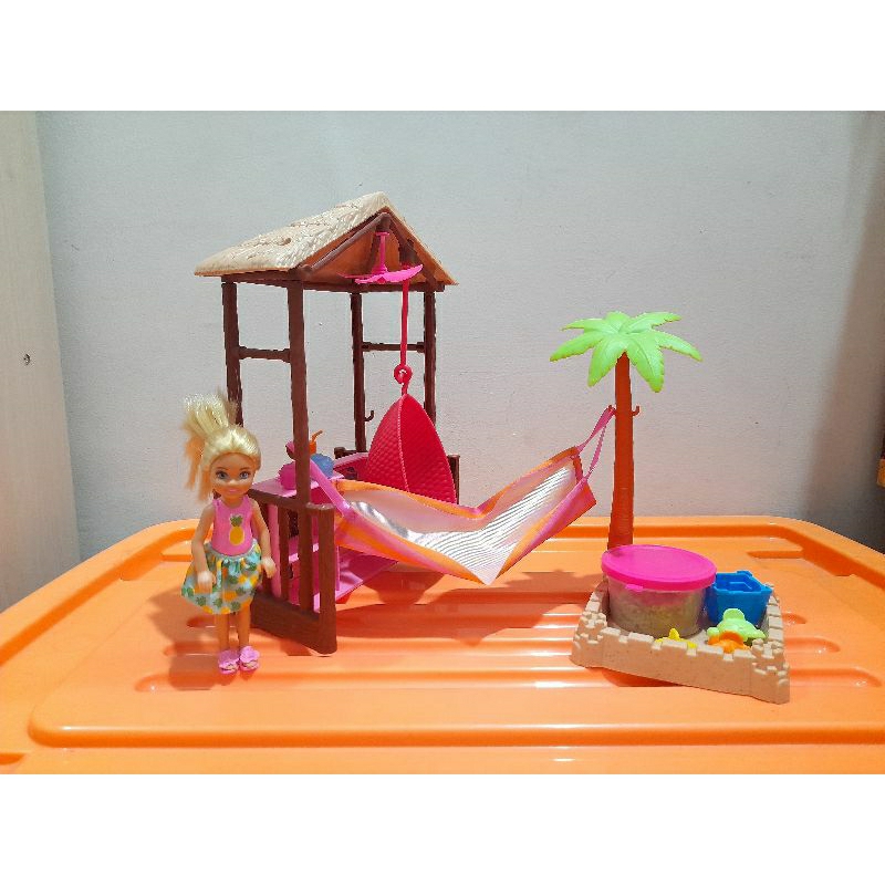 preloved barbie playset