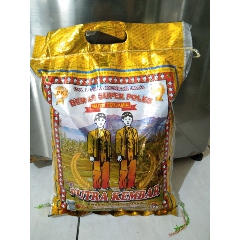 

Beras Putra Kembar Kemasan 5 Kg