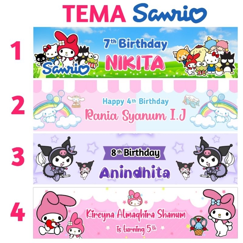 

Label Snack SANRIO Free plastik