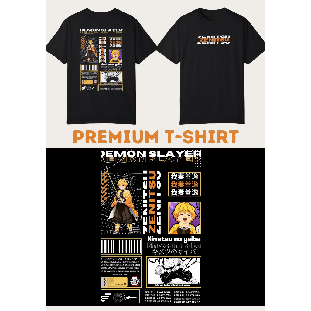 Premium T-Shirt Zenitsu Agatsuma/New states apparel