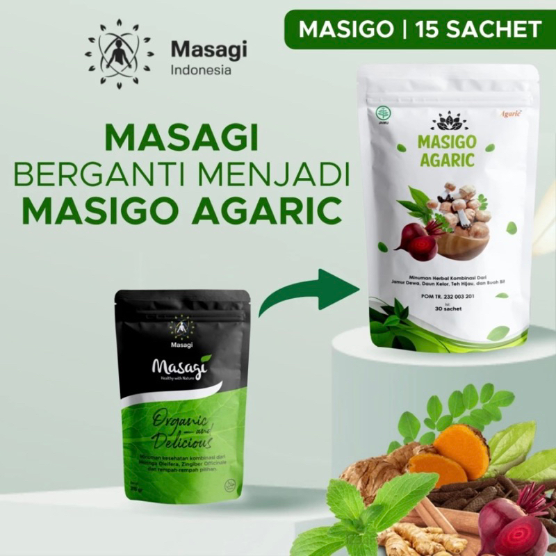 

Masigo Agaric 15 Sachet Original 100% Herbal Regenerasi sel dan Penyumbatan Pembuluh Darah