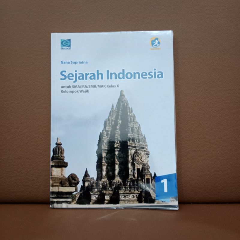 Buku Sejarah Indonesia Grafindo kelas 10 seken