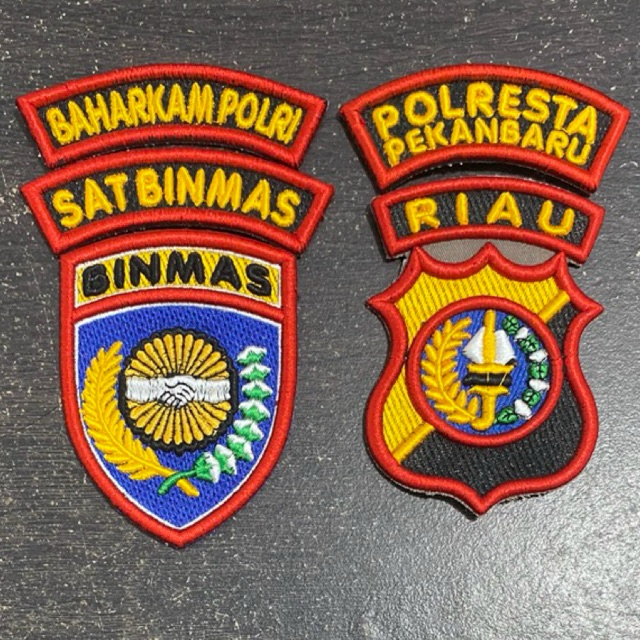 ATRIBUT PDH BINMAS POLRI TIMBUL