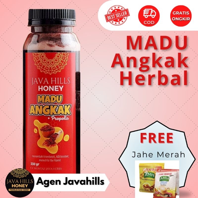 

[Madu Murni 100%] Madu Angkak Javahills/ Penambah darah/ Madu DBD/ Angkak Merah