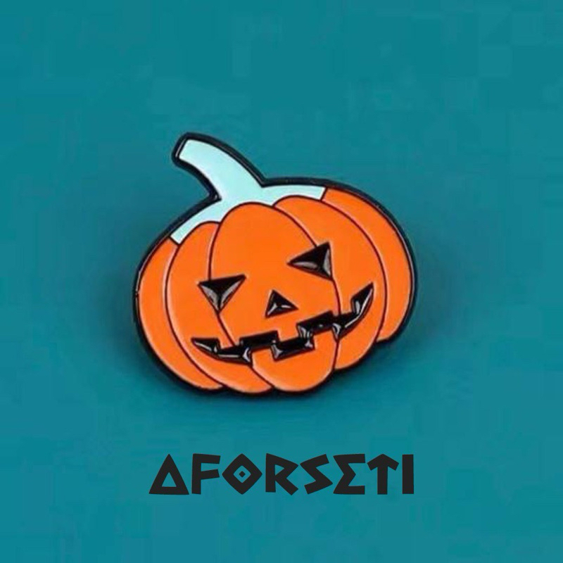 PIN ENAMEL “PUMPKIN” BROS PIN / BROOCH / PIN COUPLE / PIN AESTHETIC / PIN LUCU / PIN BUTTON / PIN BA