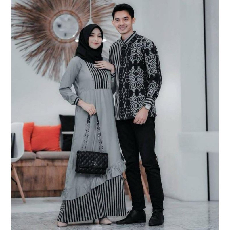 Couple Tenun Troso - Kemeja Gamis Muslim Baju Kondangan