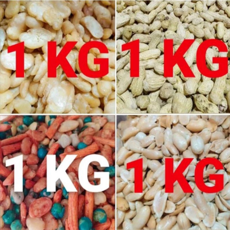 

1 KG ANEKA KACANG LENGKAP | SNACK KILOAN MURAH