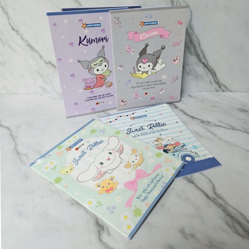 

buku tulis newstar 38 lembar 10 buku uk kwarto A5 kuromi sanrio melody