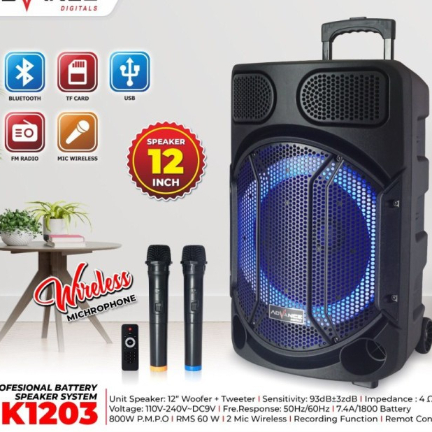 SPEAKER K-1203 ADVANCE 12 inch