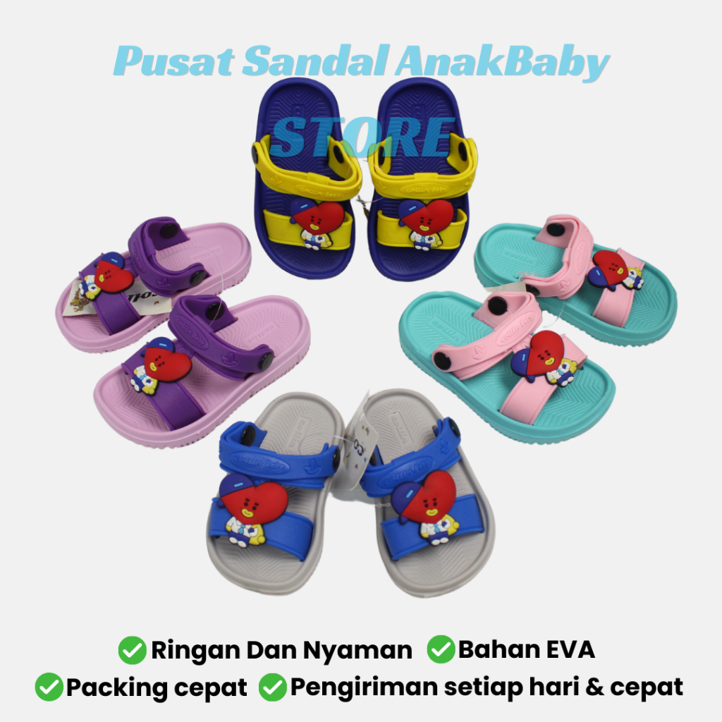 Promo Sendal Collin Anak Berkualitas Bagus