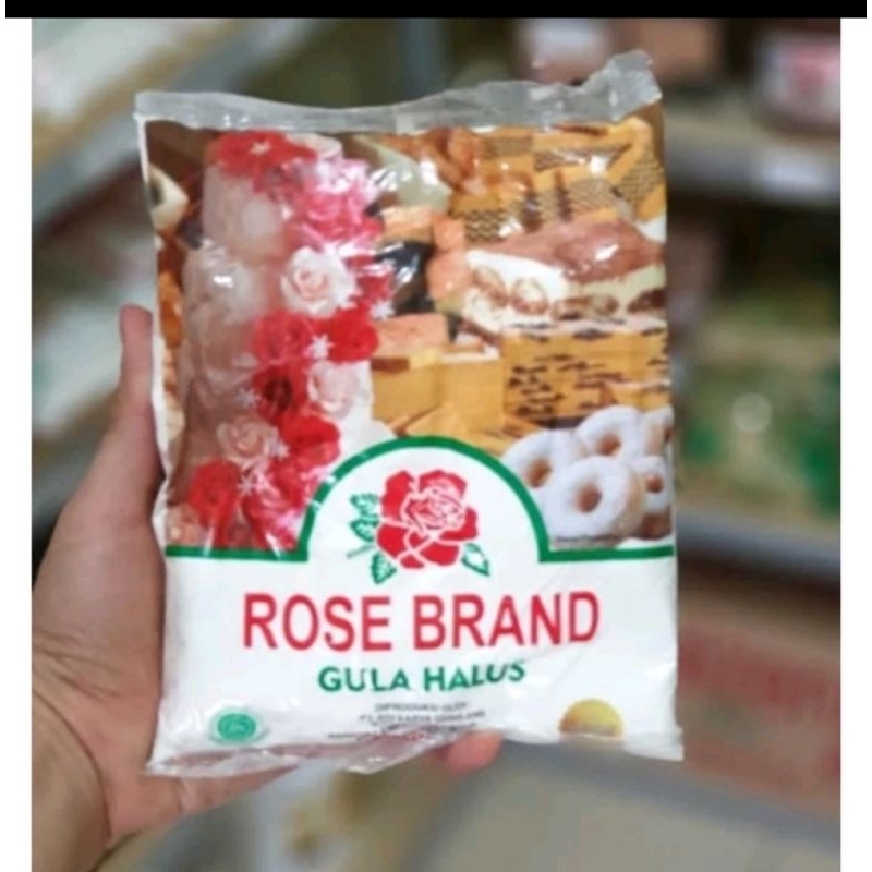 

gula halus rose brand 500gr