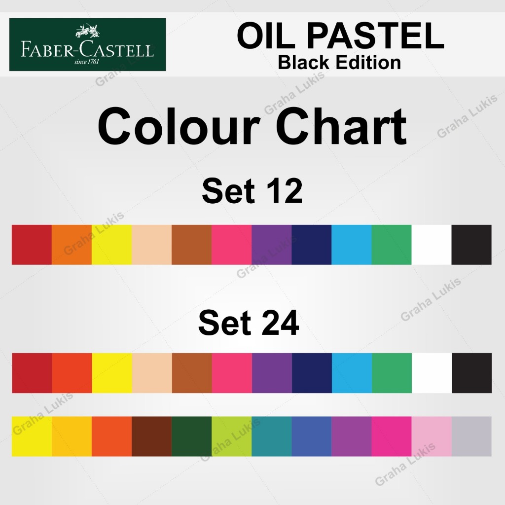 

RK Faber Castell Black Edition Oil Pastel