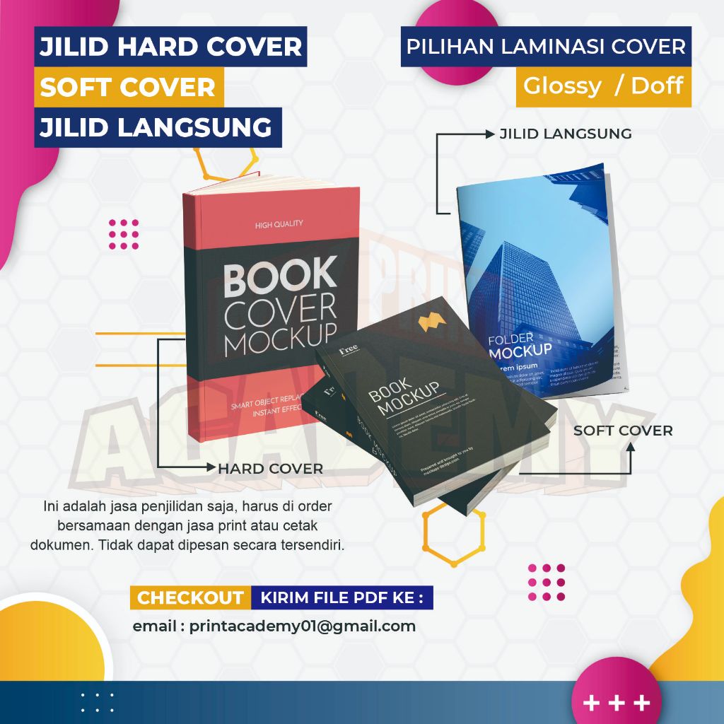 

JILID HARD COVER, JILID SOFT COVER, JILID LANGSUNG, JILID MAKALAH