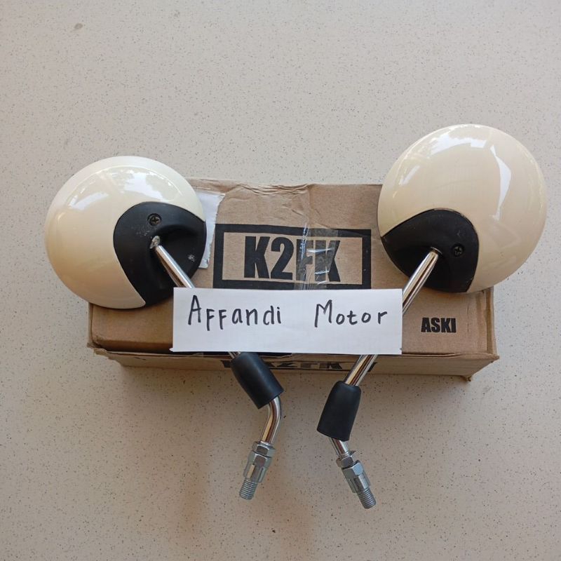 spion scoopy warna cream original AHM 2013 2014 2015 2016