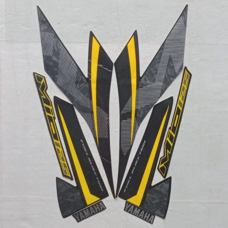 STIKER STRIPING STANDART MIO M3 2018 LIS SEPEDA MOTOR MIO M3 2018 LIS LES BODY YAMAHA MIO M3 2018